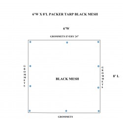 Agriculture Packer Tarps - Mesh